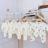 Bộ sơ sinh dài tay hoạ tiết Mon's Kids