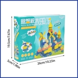 Bộ đồ chơi khối xếp hình giáo dục cho bé