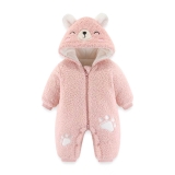 Bộ body lông bodysuit hình gấu