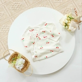 Áo sơ sinh cột dây cao cấp Bunny