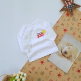 Áo sơ sinh cột dây cao cấp Bunny