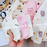 Bộ dài tay chất liệu xô muslin Unchi