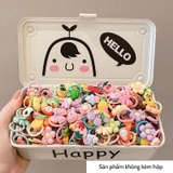Túi dây buộc tóc nhiều hình cho bé gái