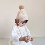 Mũ len bịt tai hình gấu dễ thương