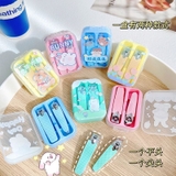 Set 2 bấm móng tay cute hộp nhựa