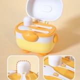 Hộp trữ sữa gà con cute cho bé 350ml