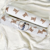 Gối ôm cho bé Boona vải xô muslin organic