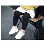 Quần legging chất tăm màu trơn cho bé