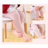 Quần legging chất tăm màu trơn cho bé