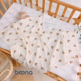 Chăn xô hạt đậu Boona vải muslin cao cấp