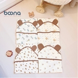 Ủ choàng xô muslin Boona có đai