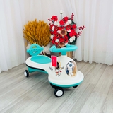 Xe lắc kiêm chòi chân phi hành gia cho bé