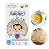 Gạo trắng hữu cơ Japonica Hoa Sữa - 1kg