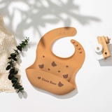 Yếm ăn dặm silicon cho bé Cocobear