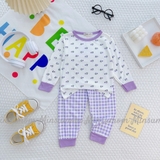 Bộ dài tay thun lạnh Minsumom