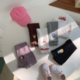 Quần legging cotton cho bé gái mùa thu