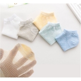 Set 5 đôi tất lưới màu pastel cho bé