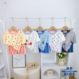 Bộ lửng thun lạnh Minkymom in hình cho bé