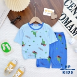 Bộ lửng thun lạnh Minkymom in hình cho bé