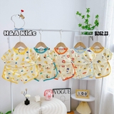 Bộ cộc tay Minky Mom in họa tiết toàn thân