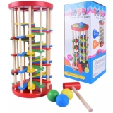 Đồ chơi đập bóng lốc xoáy bậc thang cho bé
