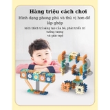 Đồ chơi xếp hình lắp ráp ghép mô hình lâu đài mê cung