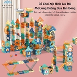 Đồ chơi xếp hình lắp ráp ghép mô hình lâu đài mê cung