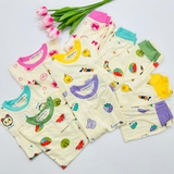 Bộ thun lạnh Minly Baby in hình toàn thân