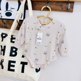 Body chip Maza Kids dài tay chất tăm