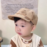 Mũ lưỡi trai vải nhung in hình gấu