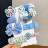 Set 8 kẹp tóc happy cho bé