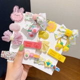 Set 8 kẹp tóc happy cho bé