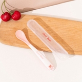 Thìa ăn dặm silicone báo nóng Cocobear