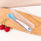 Thìa ăn dặm silicone báo nóng Cocobear