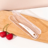 Thìa ăn dặm silicone báo nóng Cocobear
