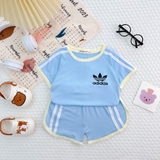 Bộ cộc tay Minky Mom viền thương hiệu