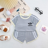 Bộ cộc tay Minky Mom viền thương hiệu