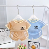 Bộ cộc tay Minky Mom viền thương hiệu