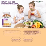 Kẹo dẻo vitamin cho bé Healthy Care Kids Gummy Multivitamins