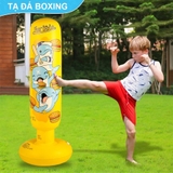Bao cát boxing tập võ đấm bốc bằng hơi rèn phản xạ cho bé