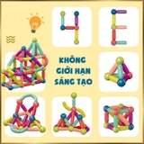 Bộ cốp xếp hình nam châm cho bé 72 chi tiết