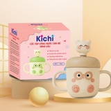 Kichilachi cốc tập hút hình gấu siêu dễ thương