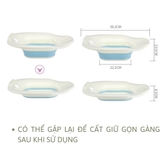 Chậu xông vùng kín gấp gọn