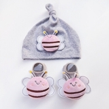 Set nón tuban kèm vớ ngắn Chicbaby