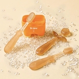 Bộ bàn chải chăm sóc răng miệng silicon 3in1 Honper