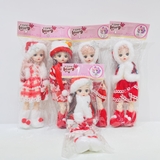 Búp bê hóa trang giáng sinh noel cho bé
