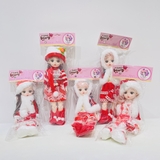 Búp bê hóa trang giáng sinh noel cho bé