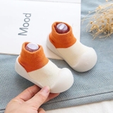 Giày bún tập đi phối màu cho bé