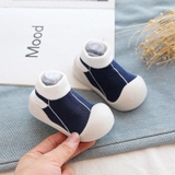 Giày bún tập đi phối màu cho bé