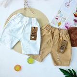 Quần short kaki ngắn rách